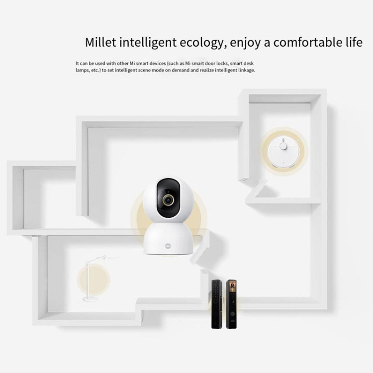 Original Xiaomi Mijia Smart Camera 3 PTZ Version 3K AI Detection Baby Monitor 5MP 360 Degree View Webcam Day & Night Work Infrared Night Vision, With US Plug Adapter, 3 PTZ Version Original Xiaomi Mijia Smart Camera 3 PTZ Version 3K AI Detection Baby Monitor 5MP 360 Degree View Webcam Day & Night Work Infrared Night Vision, With US Plug Adapter, 3 PTZ Version